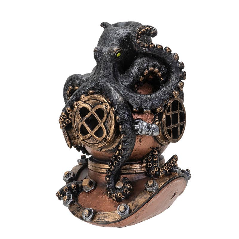 Divers Helmet with Kraken