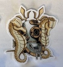 Dive Helmet Stickers