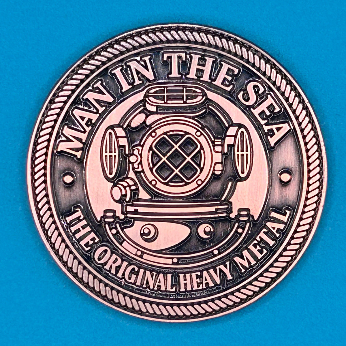 Hooyah Deep Sea Diver Challenge Coin