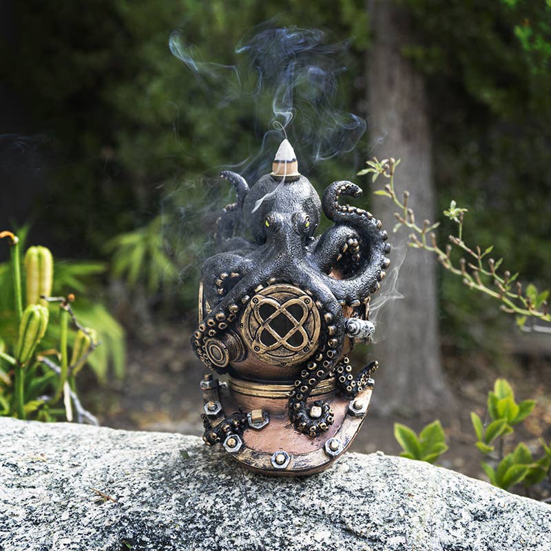 Divers Helmet with Kraken