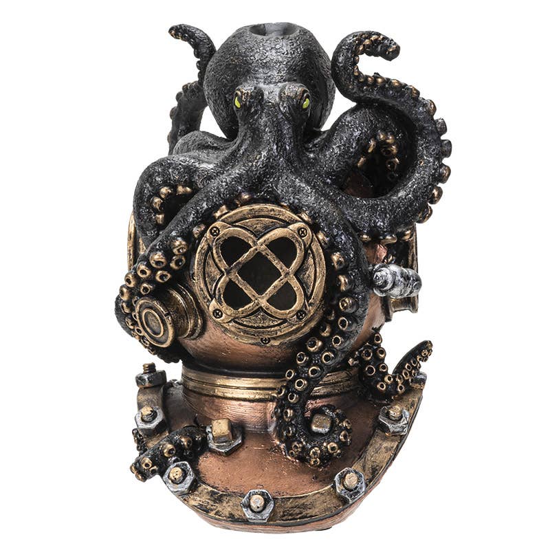 Divers Helmet with Kraken