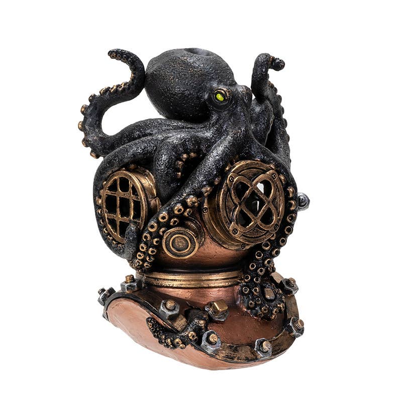 Divers Helmet with Kraken