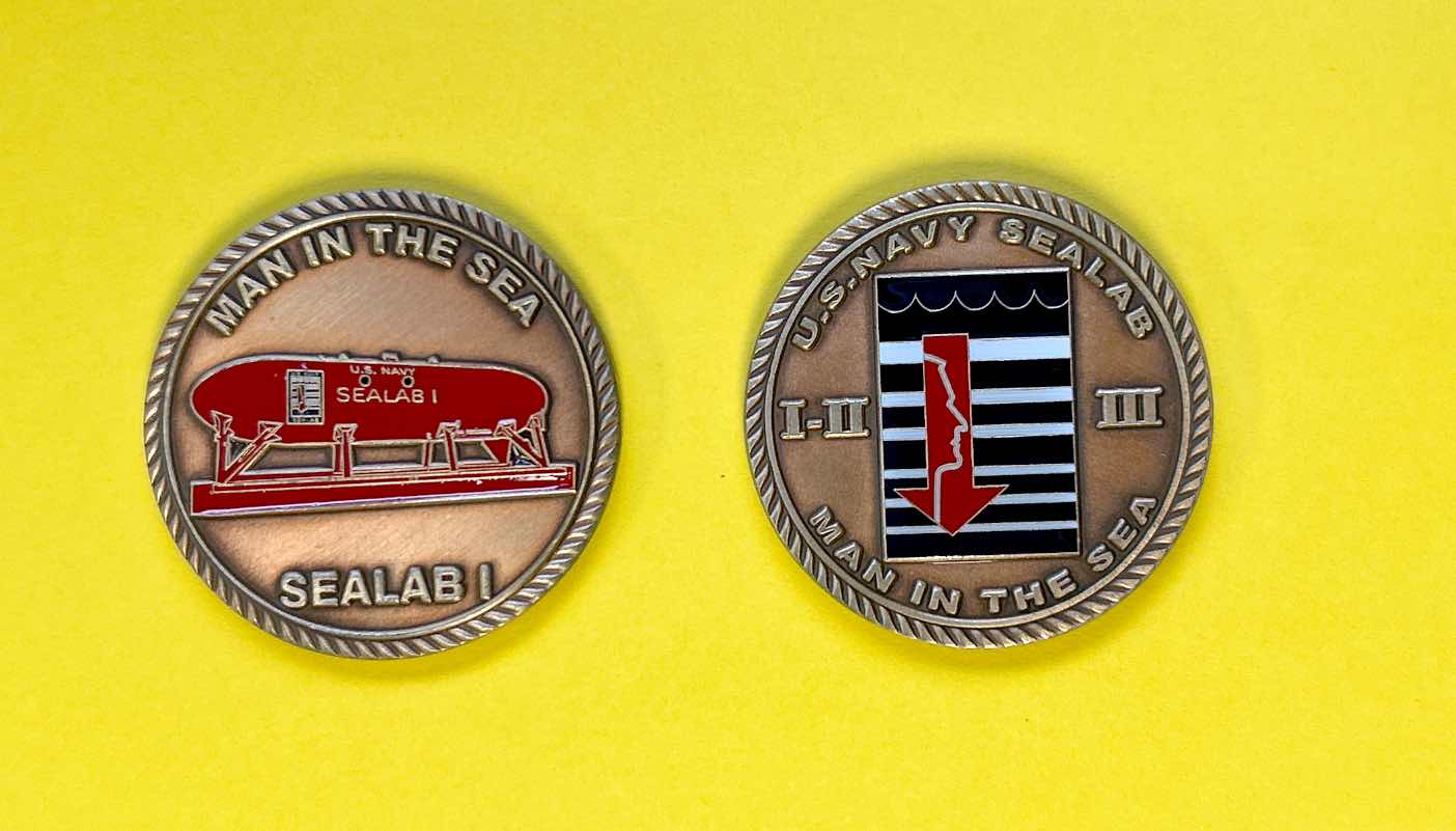 SEALAB I Challenge Coin