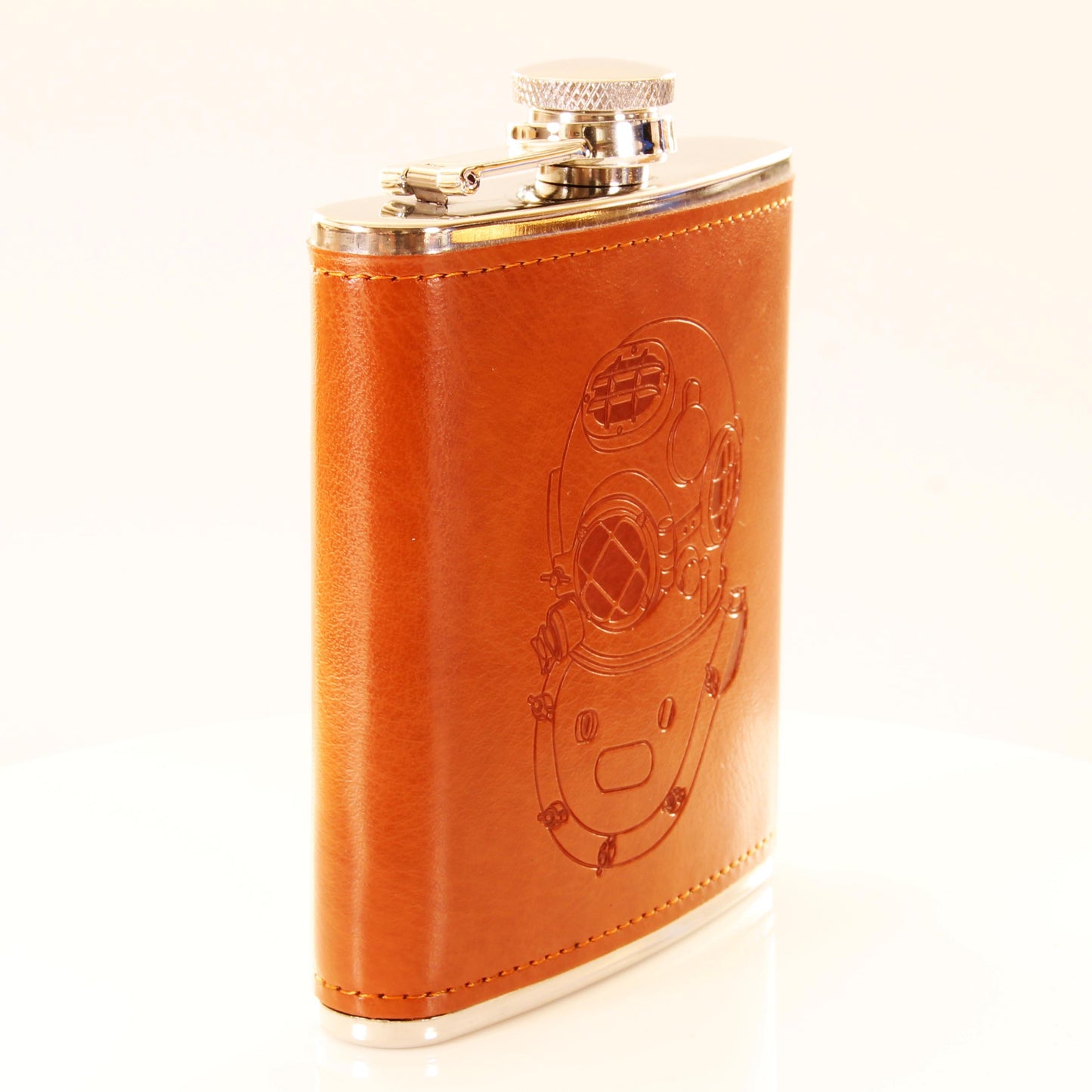 Diving Helmet (MkV) Hip Flask Luxury Gift Set