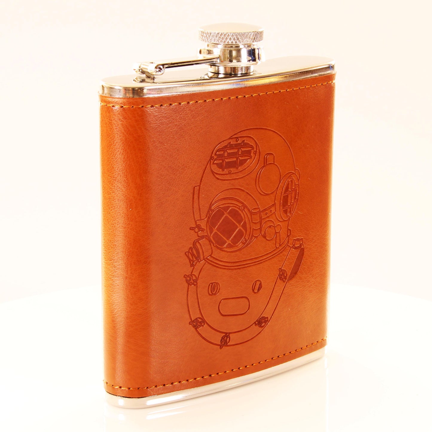 Diving Helmet (MkV) Hip Flask Luxury Gift Set