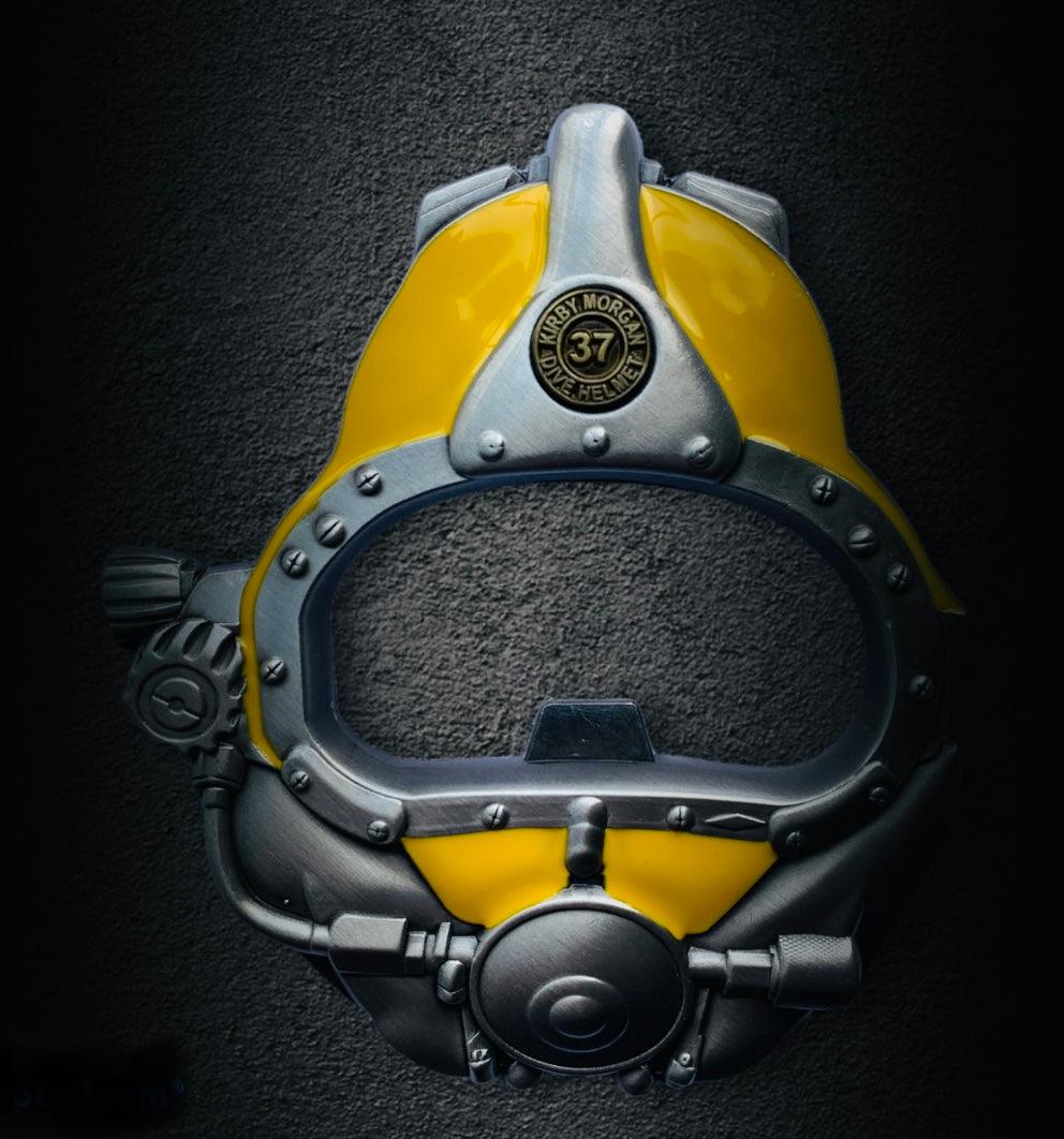 BO-09 - Kirby Morgan® Superlite® Diving Helmet Bottle Opener & Fridge magnet - Divers Gifts