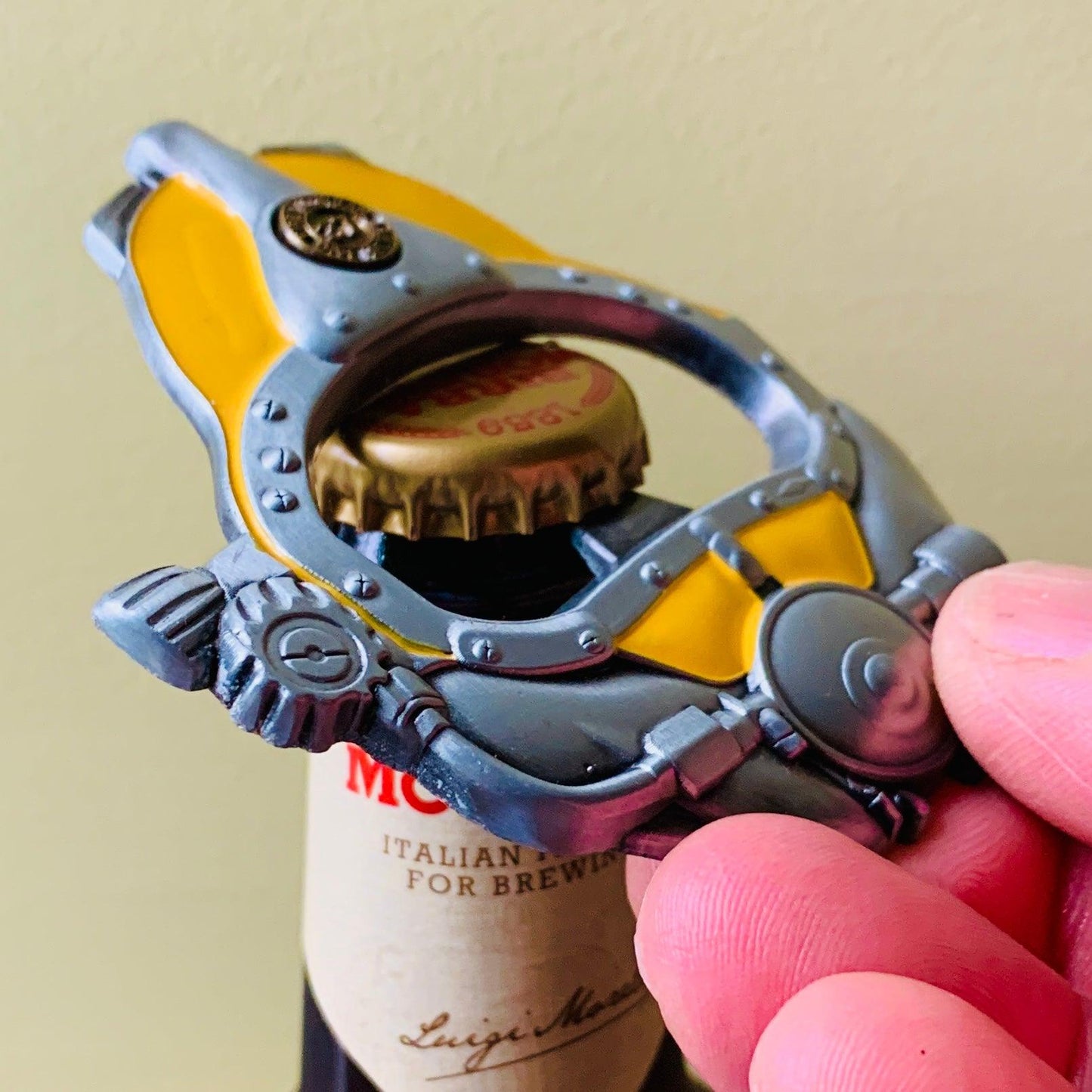 BO-09 - Kirby Morgan® Superlite® Diving Helmet Bottle Opener & Fridge magnet - Divers Gifts
