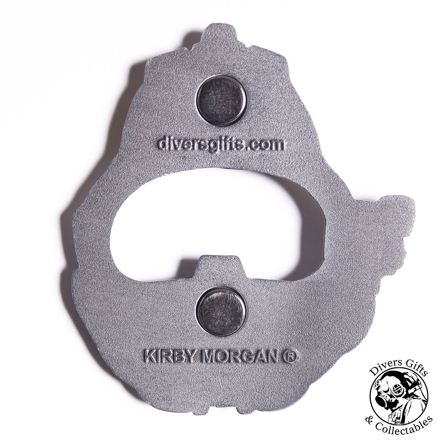 BO-09 - Kirby Morgan® Superlite® Diving Helmet Bottle Opener & Fridge magnet - Divers Gifts
