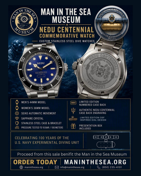 NEDU Centennial Commemorative Dive Watch (pre-order)