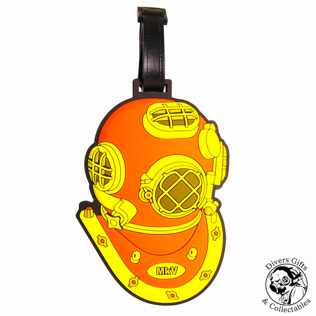 KR 22 - 3D MkV Diving Helmet Luggage / Dive Equipment Tag